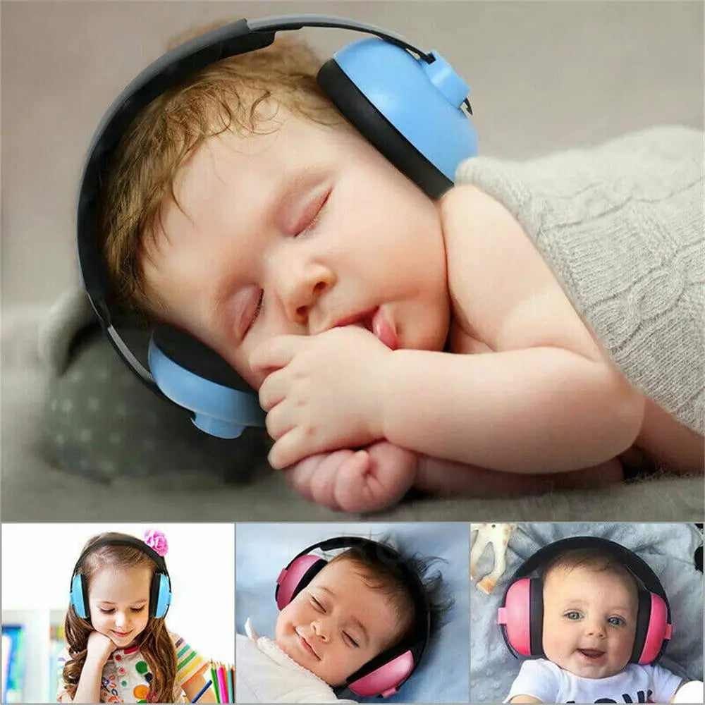 Adjustable Newborn Children Ear Muffs Noise Reducing HeadPhones Hearing Protector Earmuffs