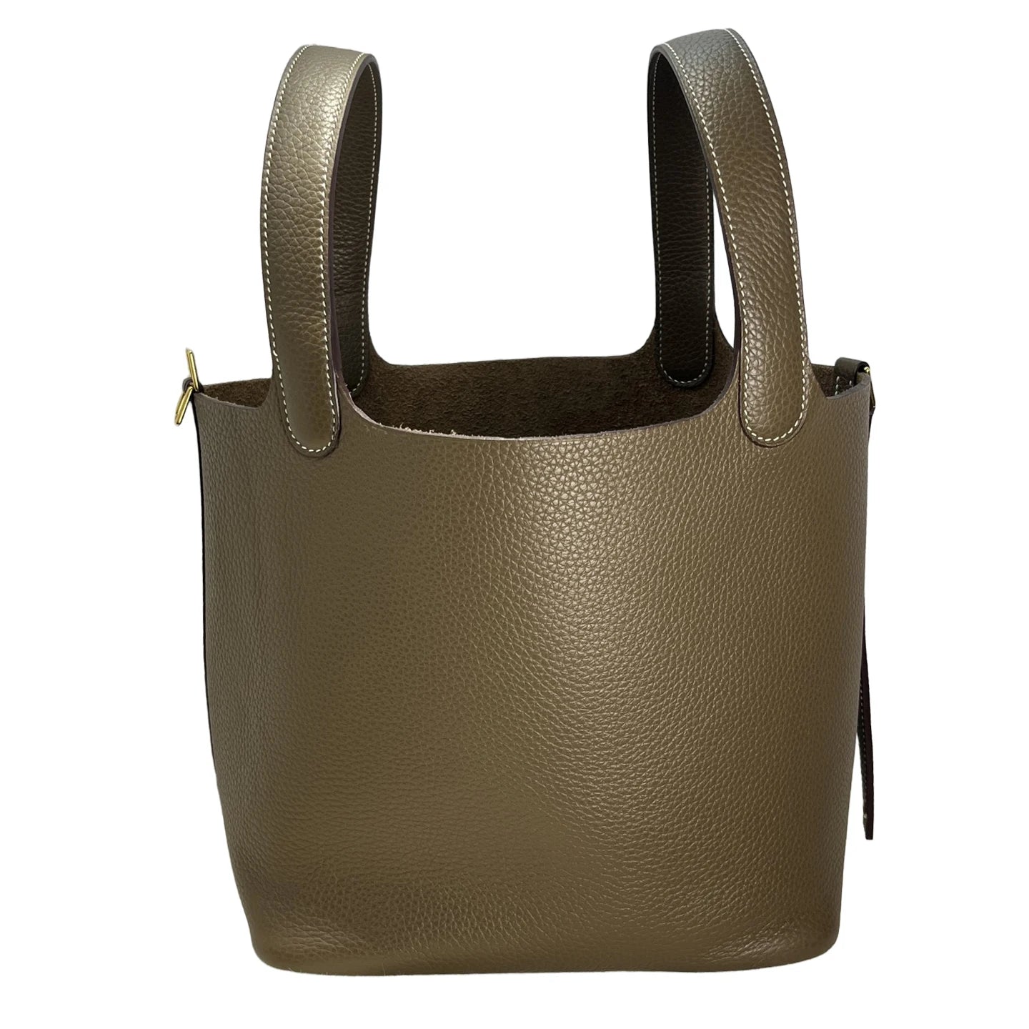 Mendy 22 CM Large size Top Quality Bucket Bags Women's Bag Lady Luxury Designer High End Bag TC Cowhide Golden Sliver