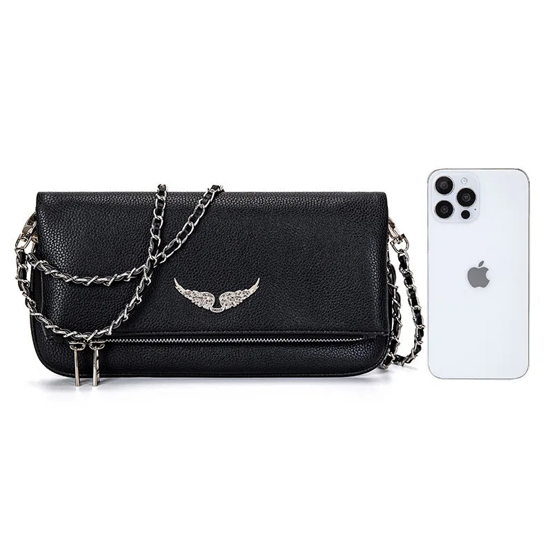 Femmes Mini Wing square bag, 2026 mode crossbandoulière sac, mignon petit sac à main, sac à main multifonctionnel chic