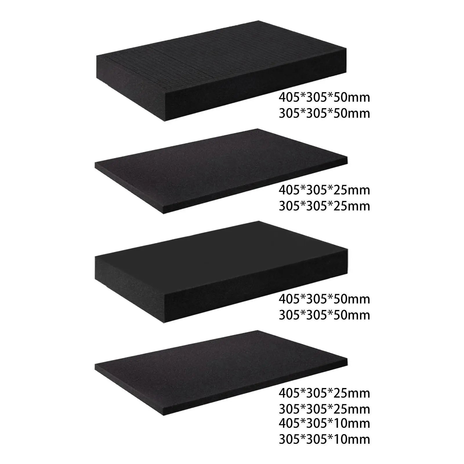 Pick and Pluck Foam Pad Packing Foam Pad Pre Cubed Protective Cushioning for Storage Drawer Crafting Toolbox Transport Camera