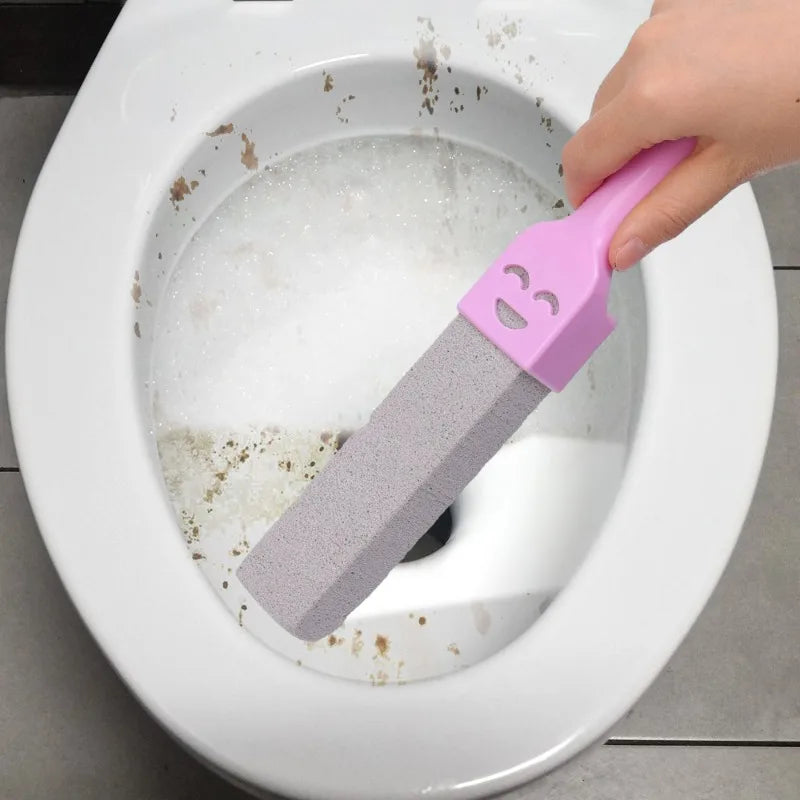 Pumice Stone Toilet Brush Bathroom WC Toilet CleaningStone with Handle Tile Sink Bathtub Limescale Stain Remove Cleaning Tools