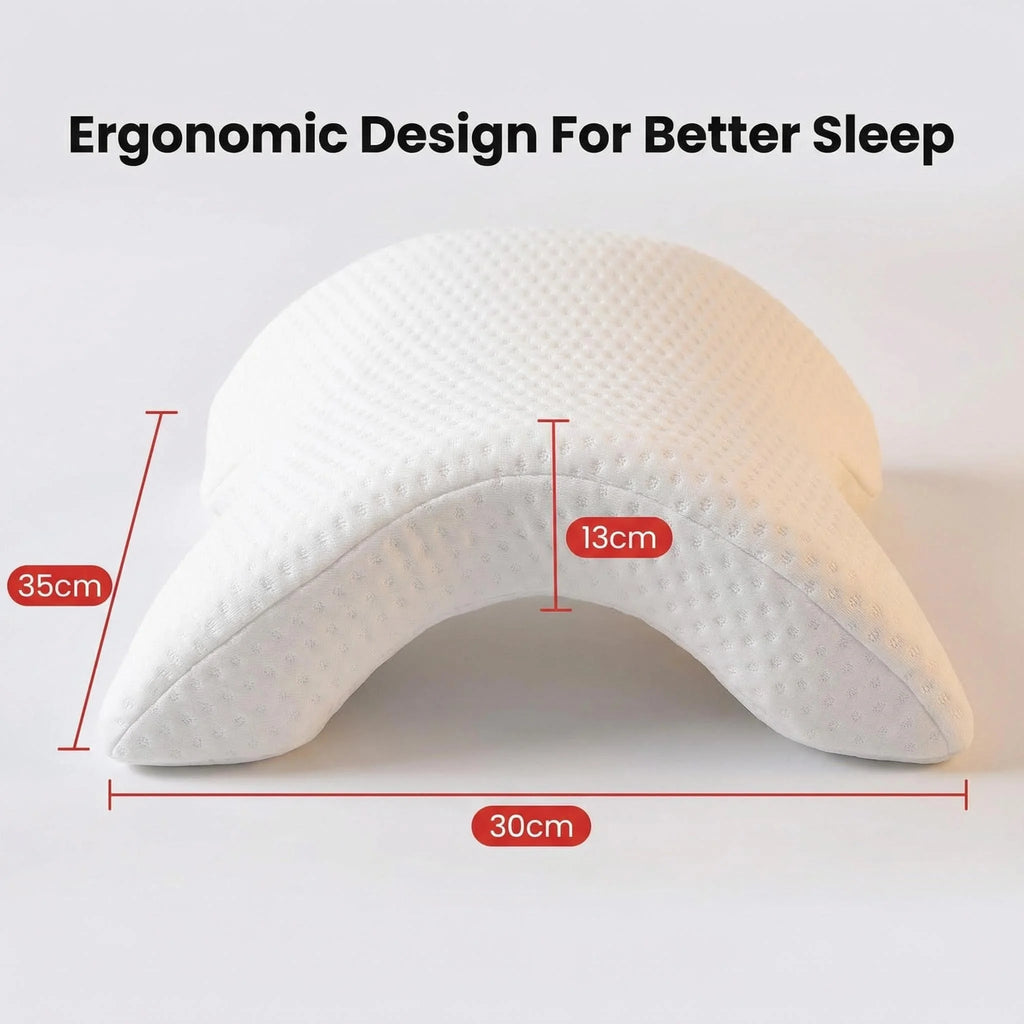 Couple Arm Pillow Memory Foam Anti Numb Arm Pillow Side Sleeper Pillow Ergonomic Neck Support Couple Hug Pillow