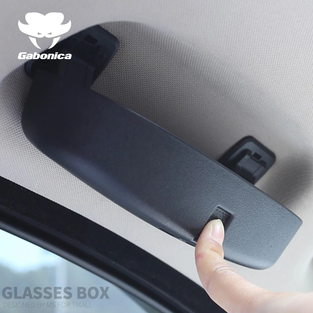 ABS New Car Sunglasses Holder Sun Glasses Box Eyeglasses Case for BMW X1 F48 X3 F25 X5 G05 F10 F11 F20 I3 Interior Accessories