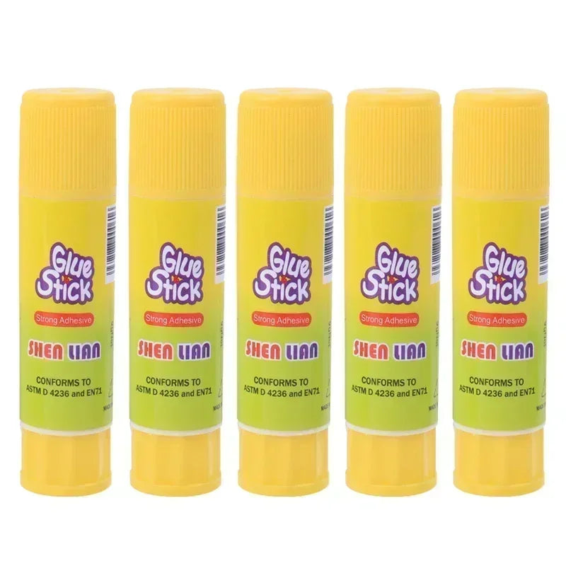 9g High Viscosity Solid Glue Sticks High Efficiency Adhesion Clear Solid Glue Guns for Home School DIY Art Paper Stationery