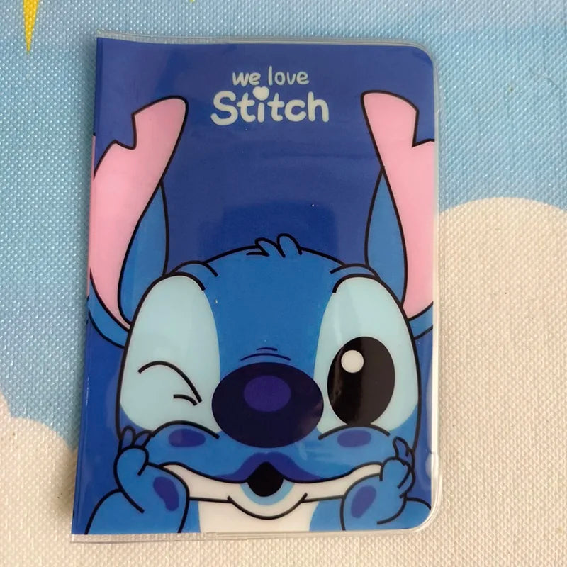 6 Colors Disney Mikey Mouse Passport Holder PVC Leather Travel Passport Cover Case Card ID Holders 14cm*9.6cm