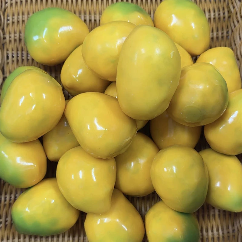 Handmade Warm Crispy Mango Squishy Fidget Ball Color-Changing Asmr Sensory Stress Relief Toy Squeeze Toy for Stress Relief