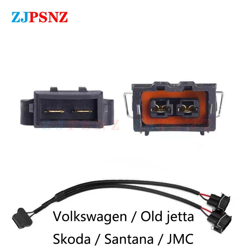  Car Snail Horn 1-in-2-out Non-Destructive Plug Wiring Harness Horn Plug Speaker Adapter Pigtail Socket 2Special Line Beam Horn