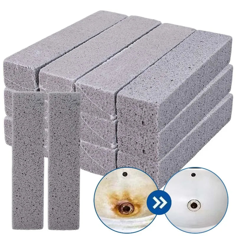 10/1Pcs Pumice Stone Cleaning Stick Powerfully Cleans Seat Toilet Limescale Rust Stain Dirt Removal Brush Kitchen Sink Washing