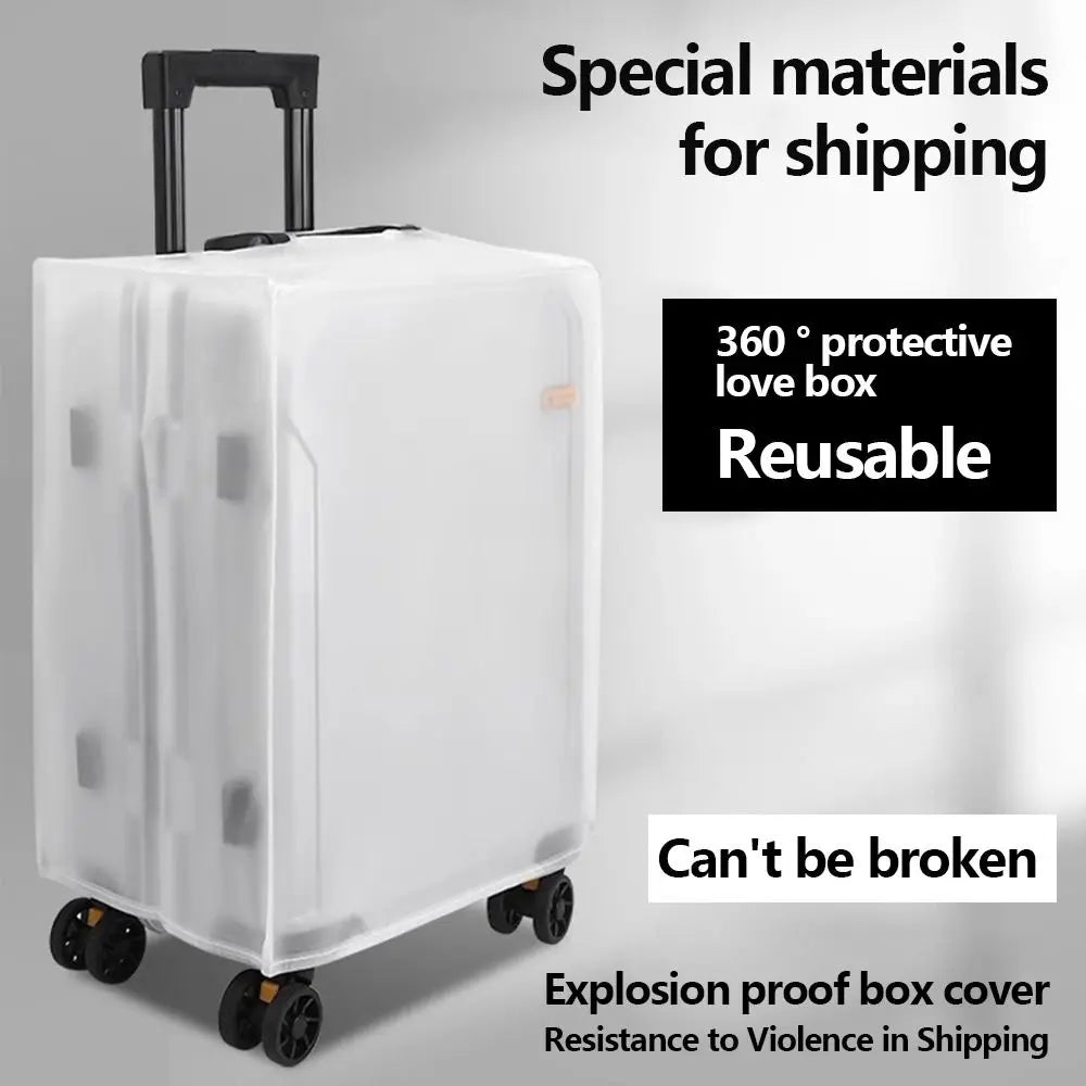 New Frosted Luggage Protector Cover Dustproof Durable Luggage Cover Waterproof Travel Accessories
