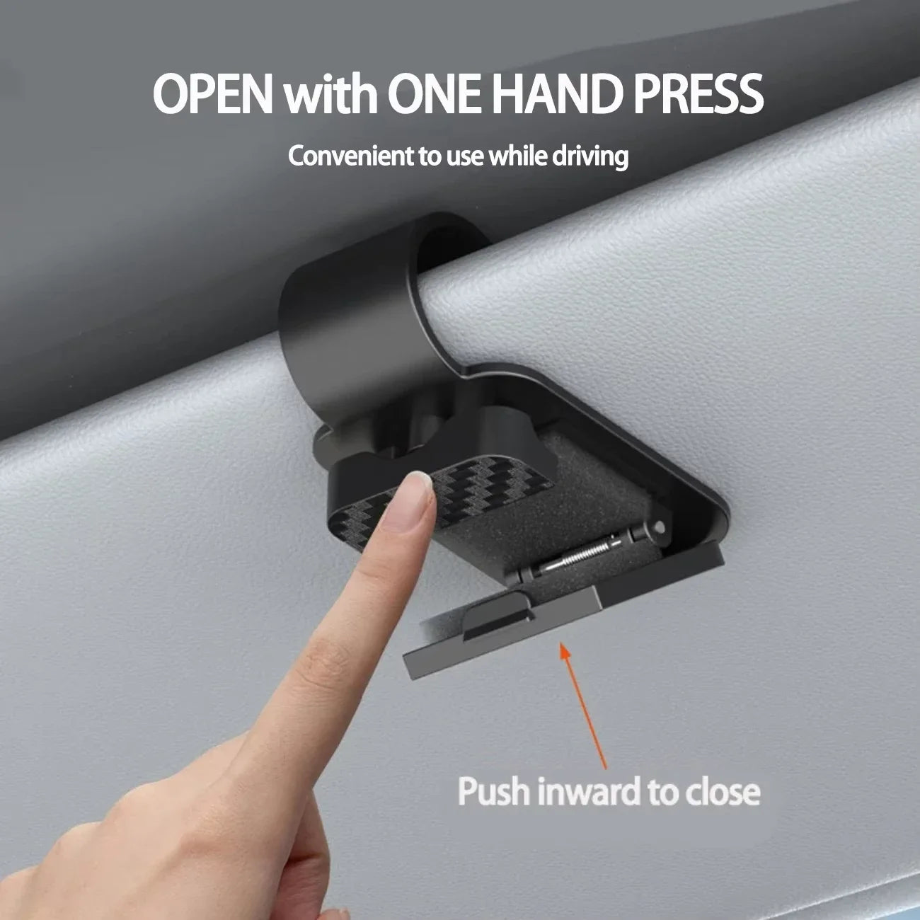 Car Sun Visor Sunglasses Clip Car Sunglasses Storage Holder Eyeglass Hanger Car Ticket Card Storage Clip Car Interior Accessorie