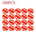 100Pcs Ceramic Tile Leveling System Spacers Clips Wedge For Tiling Fixing Floor Wall Gap Leveling System Construction Tool