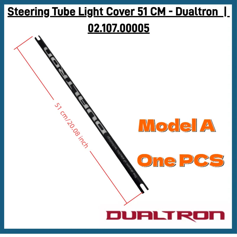 LED Plate Light Cover Steering Tube Light Cover 51 CM for MINIMOTORS Dualtron Mini Spider Ultra2 Electric Scooter