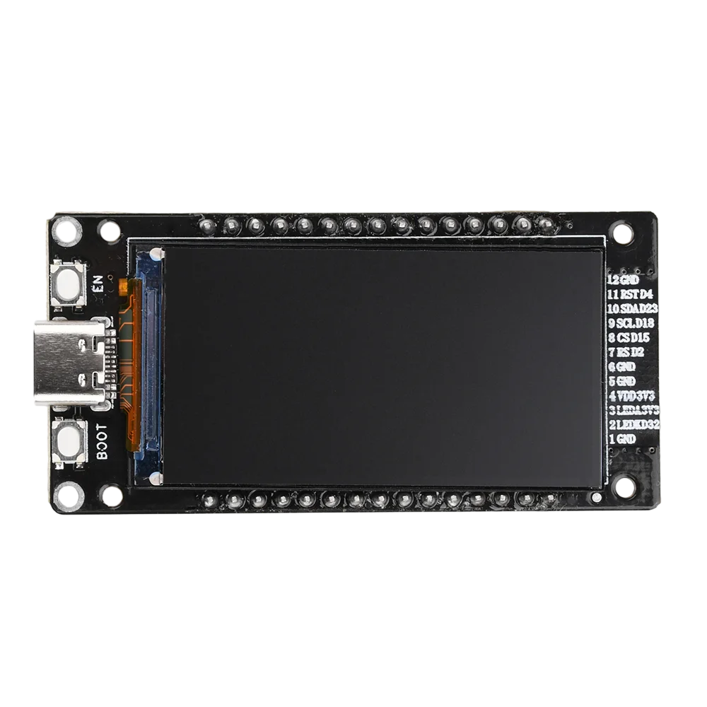 ESP32 ESP32-WROOM-32 1.9 Inch 1.4 Inch LCD Screen Development Board WiFi Bluetooth Module CH340 Type-C for Arduino Micropython