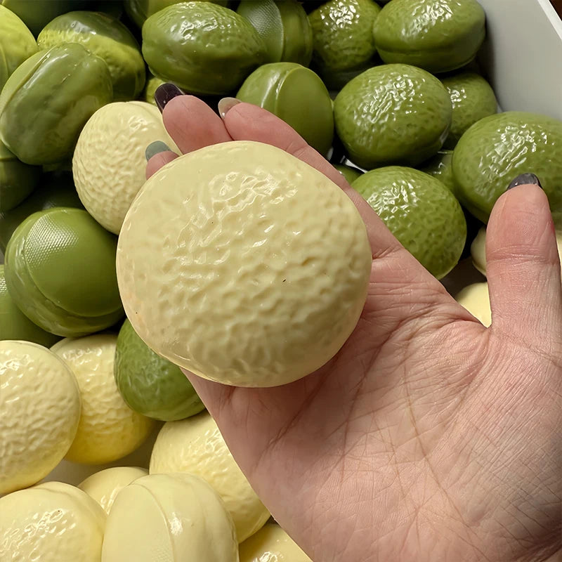 Creative Choco Pie Squishy Stress Ball Toys Soft Building Block Filling Squeeze Fidget Toy Adults ASMR Sensory Anti Stress Toys