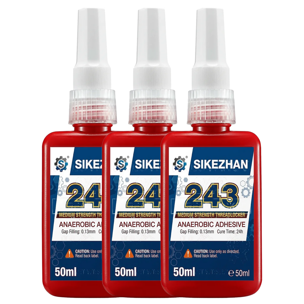 243 Threadlocker Blue Medium Strength Anaerobic Adhesive Screw Glue Anti-vibration Locking Agent for Car Motorcycle RC Repair