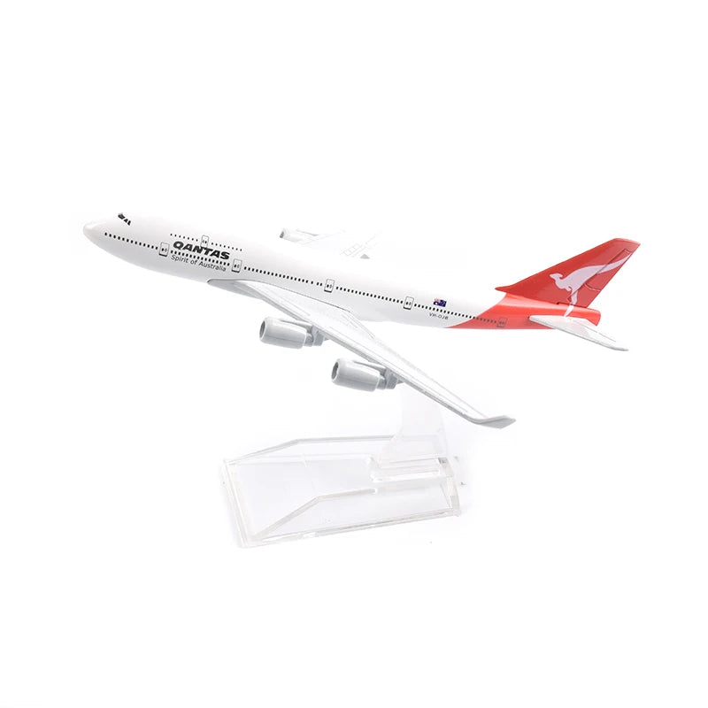 JASON TUTU  Aircraft Model Boeing 747 B787 B777 Planel Airplane Airbus A380 A320 Diecast Metal 1/400 Scale Planes Collect Gifts