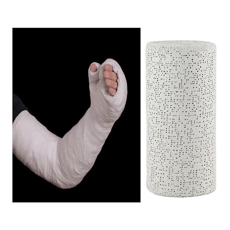 Plaster Cloth Rolls Bandages Cast Orthopedic Tape Cloth Gauze Emergency Muscle Tape First Aid Protective Bracket Health Tool