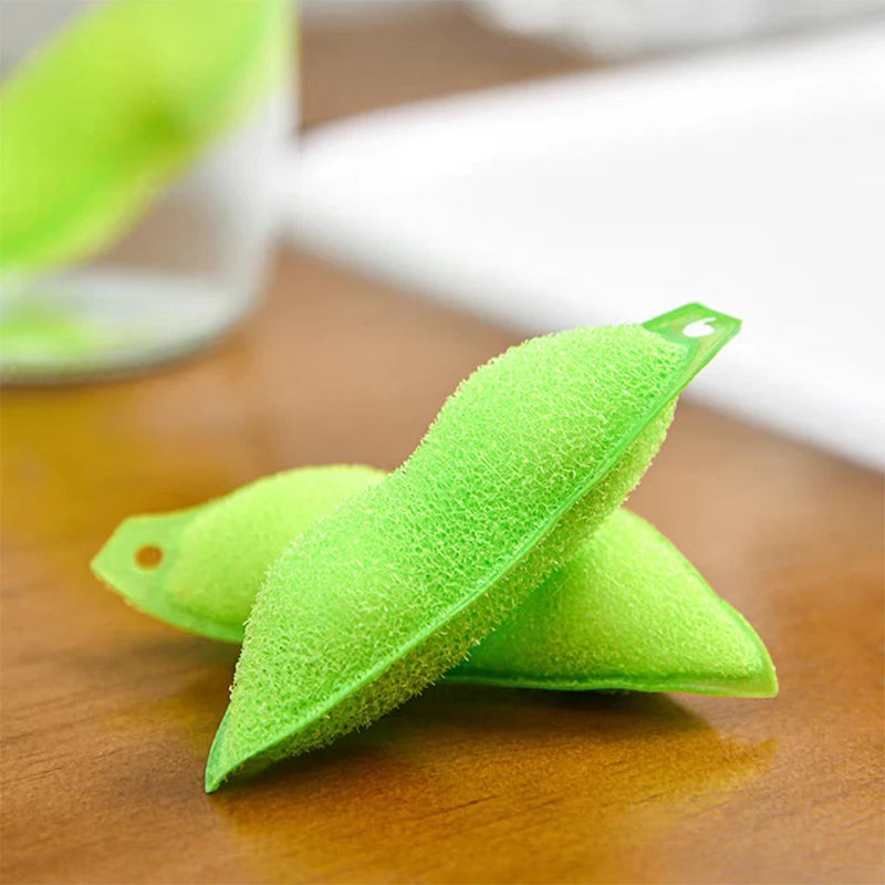 Beans Shaped Bottle Cleaning Sponge Magic Beans Cleaner Reusable Bottle Cleaning Beans Sponge Internal Cleaning Durable