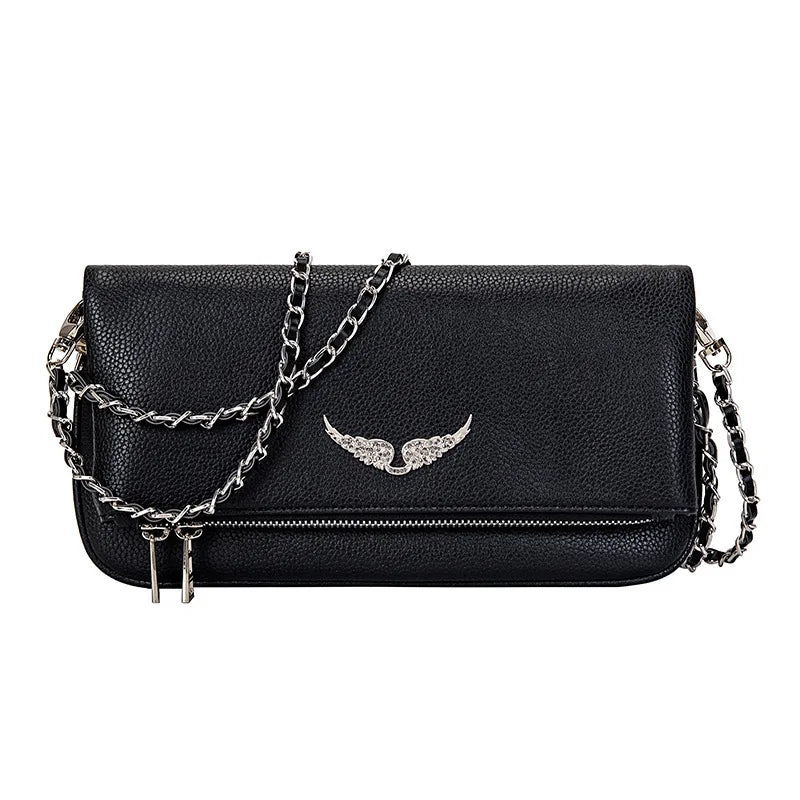 Femmes Mini Wing square bag, 2026 mode crossbandoulière sac, mignon petit sac à main, sac à main multifonctionnel chic