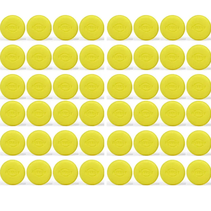 12-72Pcs Car Round Waxing Polish Sponges High Density Foam Applicator Pads Polishing Sponges For Car Detailing Tools