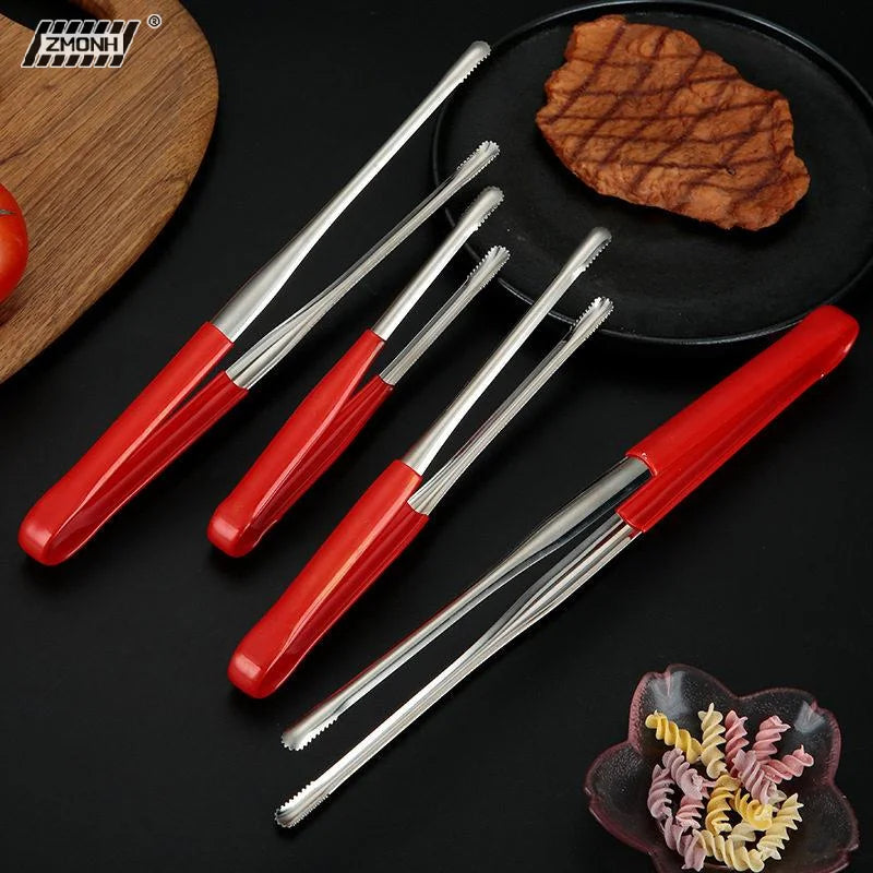[H]Barbecue Clip Grill Tongs 304 Stainless Steel Meat Food Clip Cooking Utensils BBQ Baking Kitchen Accessories Camping Supplies