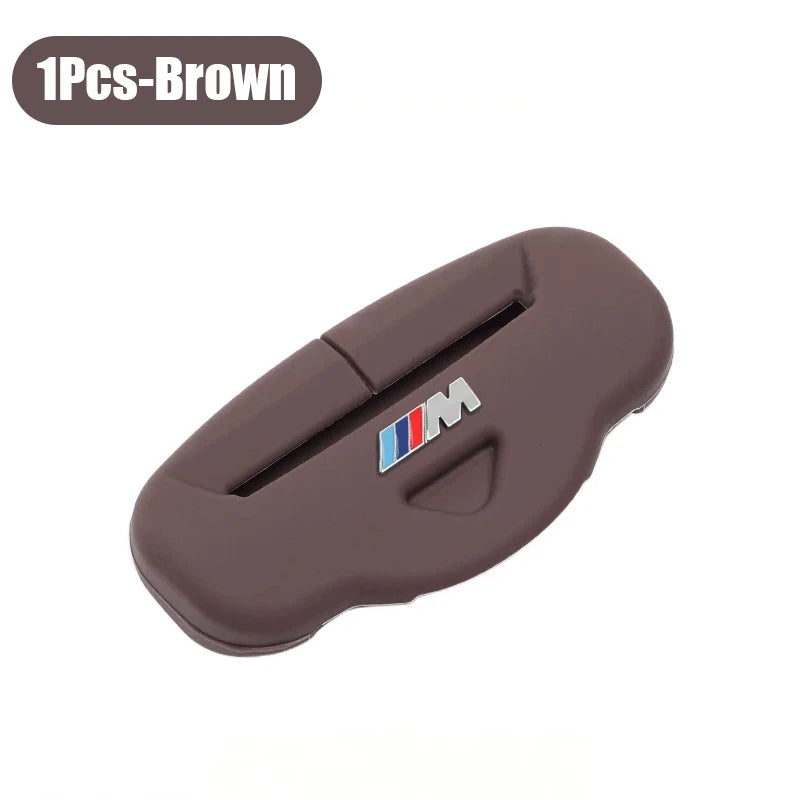 Car Seat Belt Buckle Silicone Protective Cover / Anti-Scratch Sleeve Stickers For BMW G80 G06 G07 G42 G14 G15 G16 F82 F20 F21 F8
