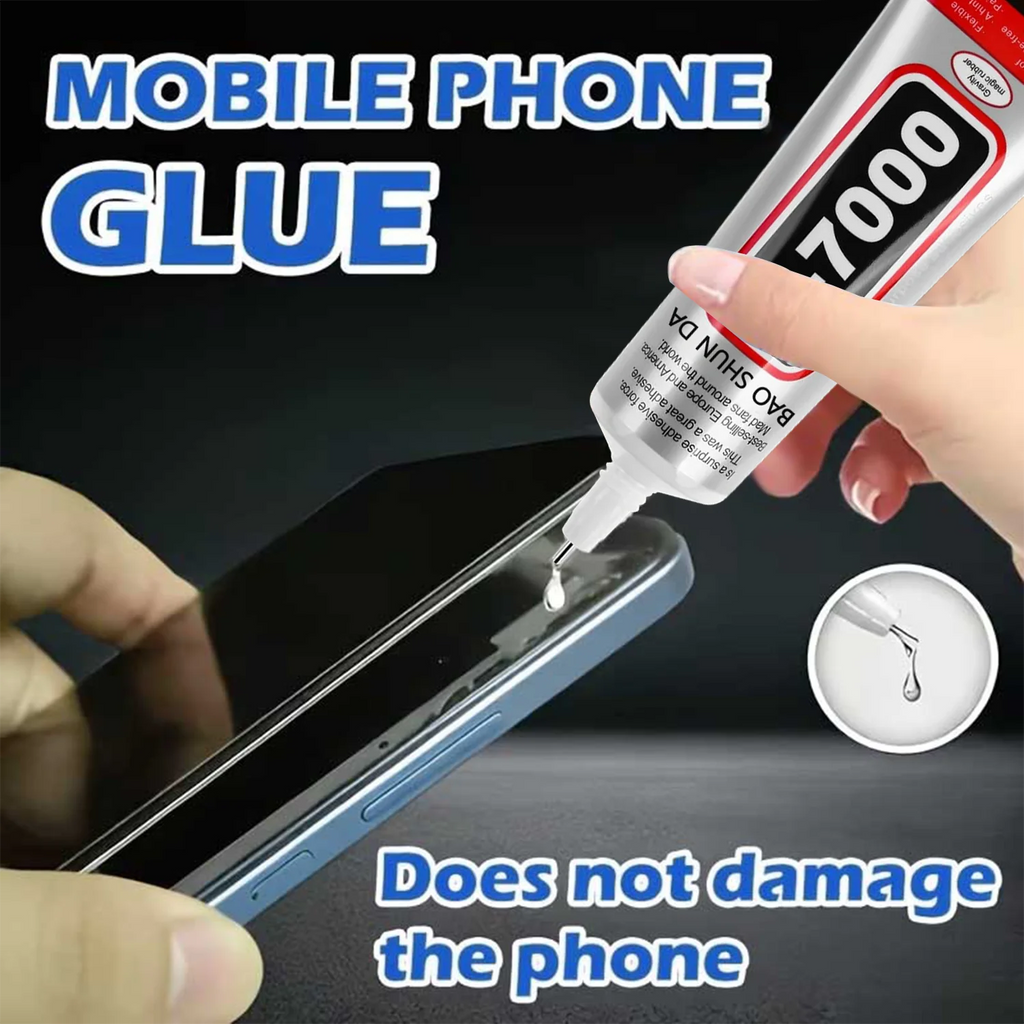 b7000 Cell Phone Adhesive,Transparent Glue, Screen Glue for Jewelry, Glass Fabric Craft Paper Wood, Waterproof, High-Performance