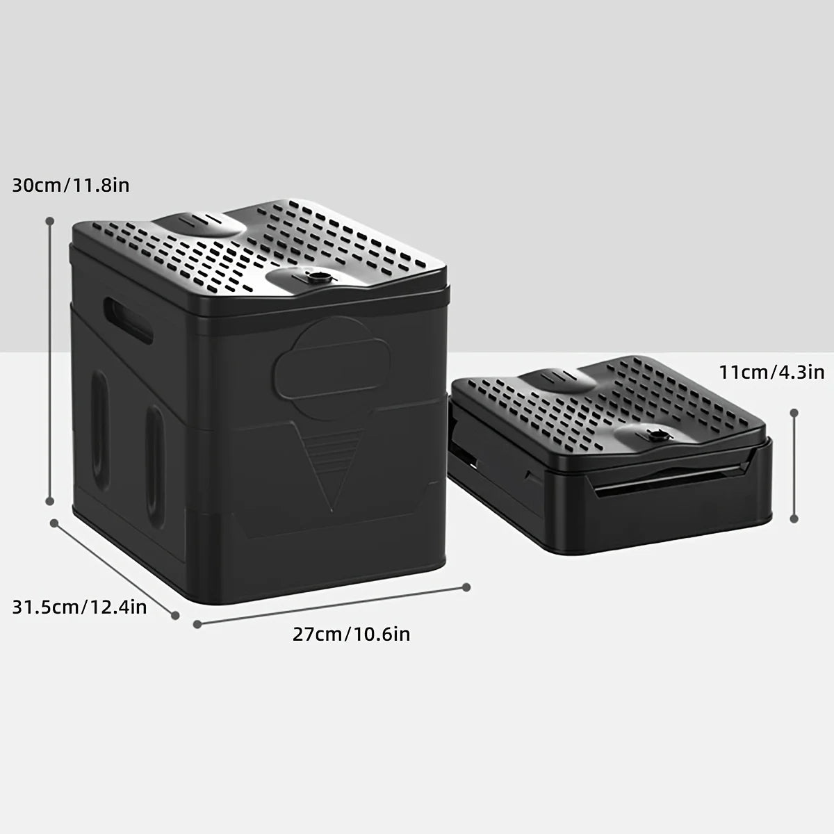 Portable Camping Toilet Foldable Camping Travel Toilet Collapsible Portable Potty for Camping Road Trips Emergency Car Use