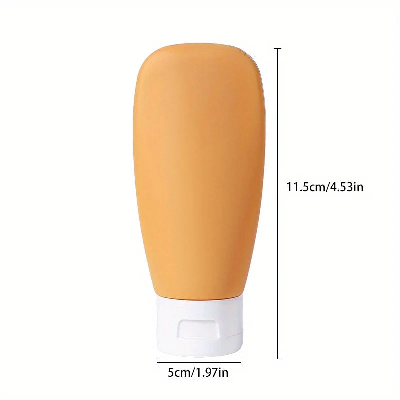 Morandi Tube Squeeze Bottle Portable Skin Care Products Dispensing Ottle Lotion Hand Cream Body Wash Travel Set Fill Empty