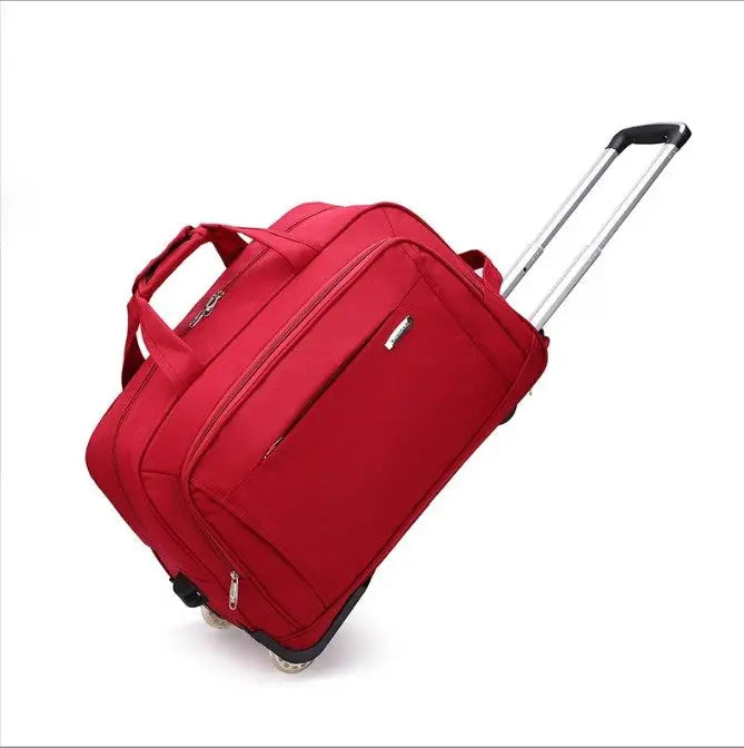 Suitcase Trip Cabin Oxford Waterproof Rolling Luggage Large capacity Travel Bag Foldable Student Trolley Case valise voyage