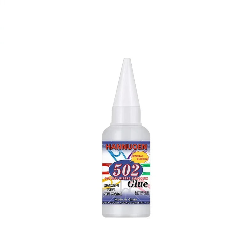 Super Instant glue Adhesive Leather Rubber Wood Metal Liquid Tool Stationery Gel Strong Glue With Precision Distributor