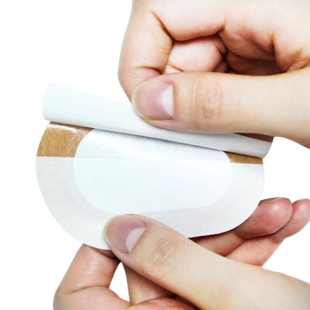 New Style 40 PCs/Pack 5.8X8.2CM Breathable Eye Patch Band Aid Medical Sterile Eye Pad Adhesive Bandages First Aid Kit For Kids
