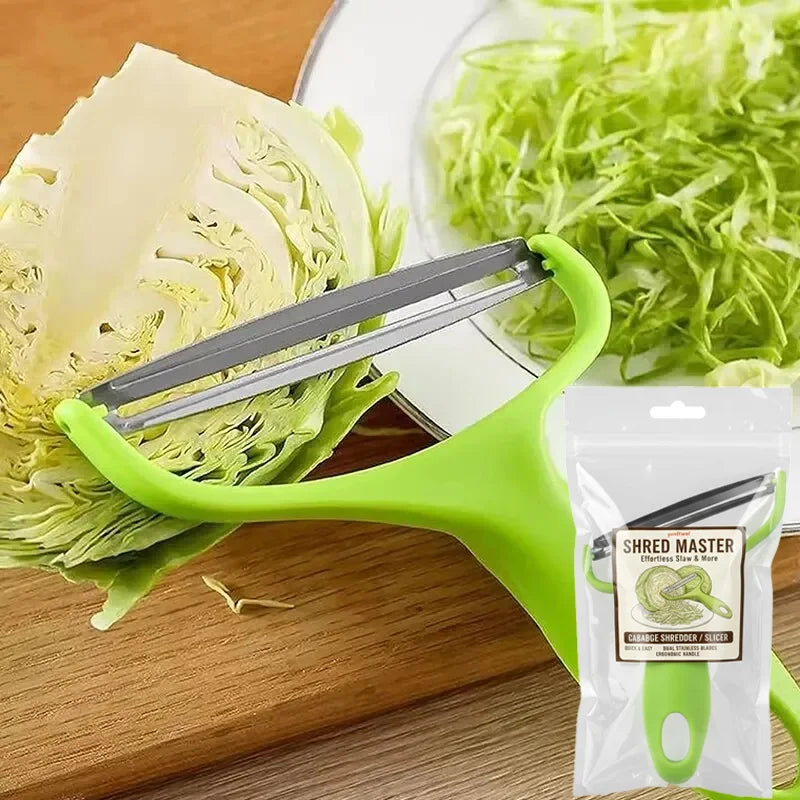 1Pcs Peeler Vegetables Fruit Stainless Steel Cabbage Graters Salad Potato Slicer Kitchen Accessories Cooking Tools Wide Mouth