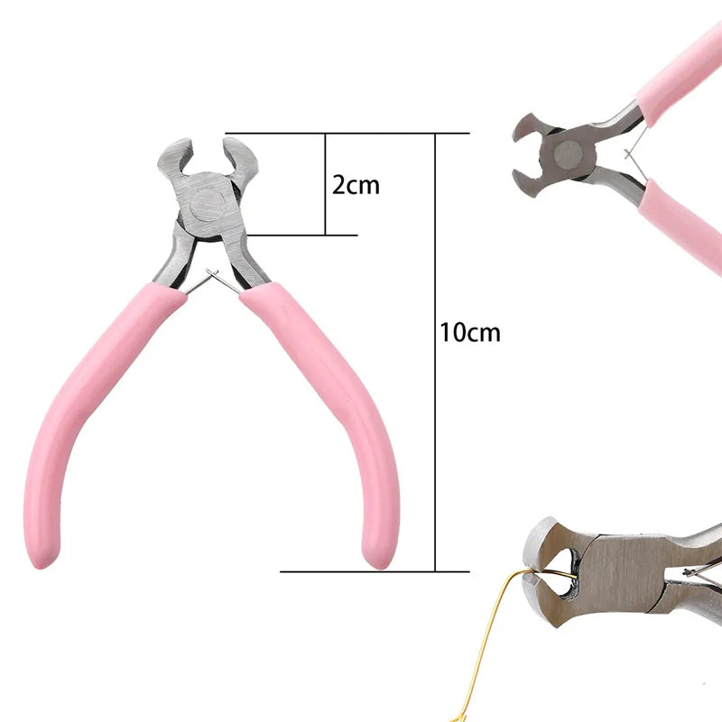 5 In Mini Electronic Diagonal Pliers Carbon Steel Pliers Side Cutting Nippers Wire Cutter Handmade DIY Jewelry Pliers Hand Tools