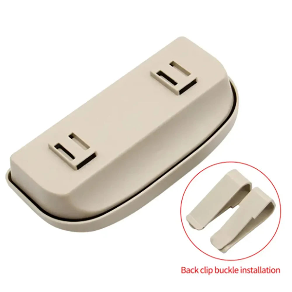 Multifunctional Car Sun Visor Glasses Box Portable Sunglasses Holder Driving Eyeglass Case Auto Storage Cars Interior Accessorie