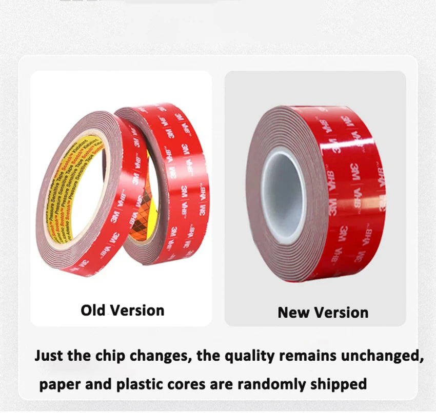 3M 5604 Double-Sided Adhesive Genuine Ultra-Thin Seamless Waterproof Vhb Foam Tape, Heat-Resistant 3M Double-Sided Adhesive
