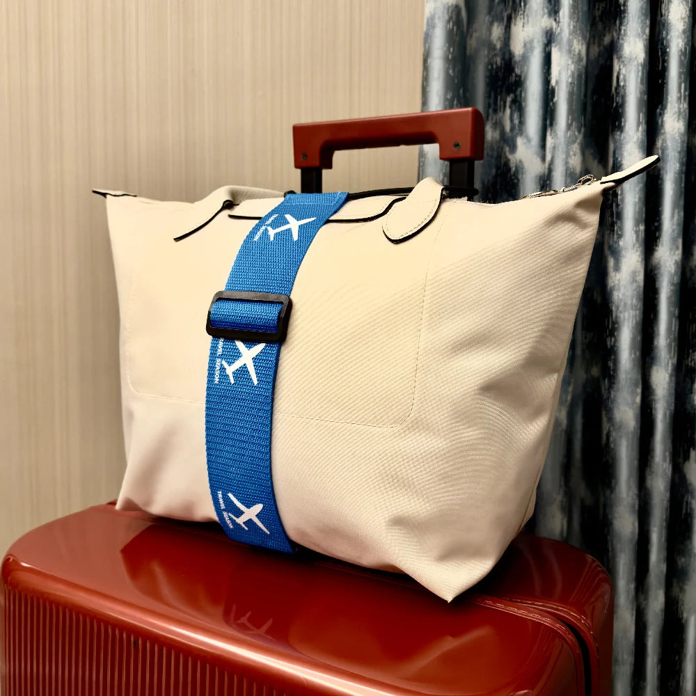 Durable Polypropylene Luggage with Aircraft-Specific Packing Straps and Convenient Snap Buckle Design for Secure Baggage 2026