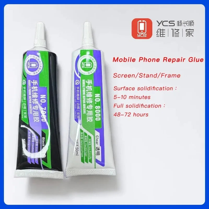 YCS Repair Engineer Mobile Phone Screen Glue NO7000/8000 Sealant Touch Screen Repair Warping Bracket Adhesive Multipurpose Glue