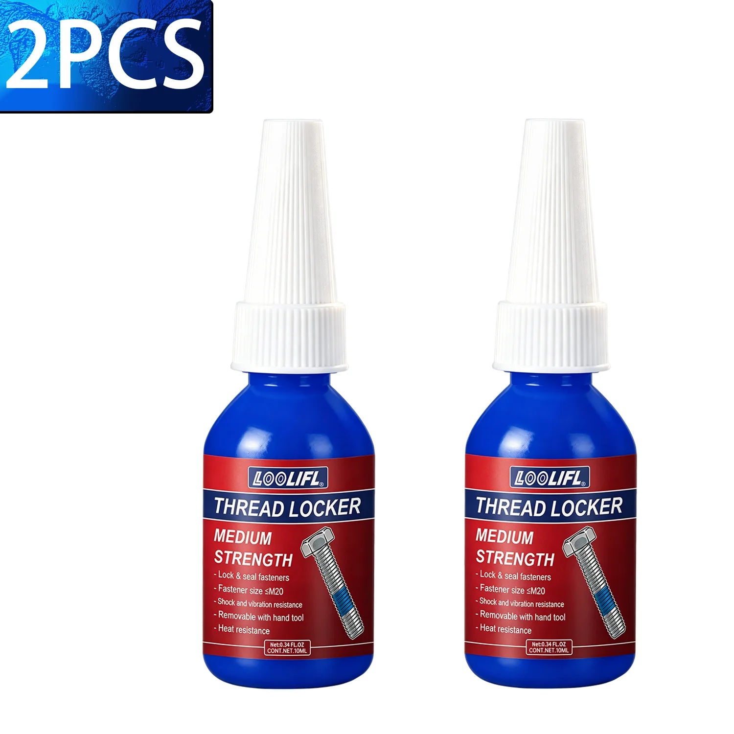 242 272 50mlThreadLocker Screw Glue Quickly Cured Thread Locking Agent Anaerobic Adhesive Corrosion-Resistant Anti-LooseningGlue