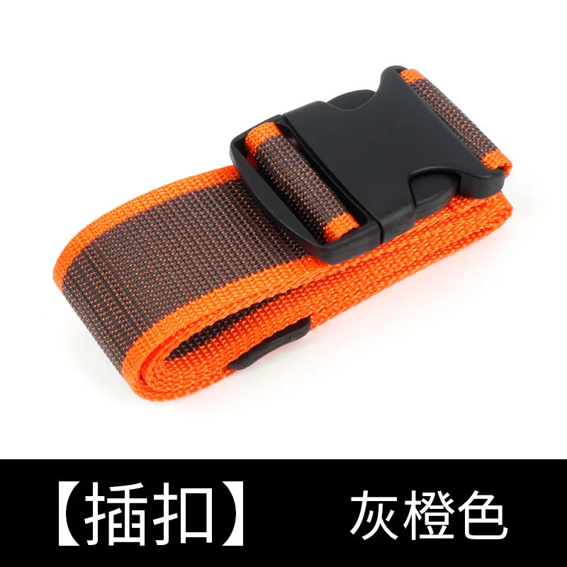 Straight Shaped Luggage Straps for Suitcase, Polyester Luggage Belt with Adjustable Release Buckle Travel Accessory ﻿