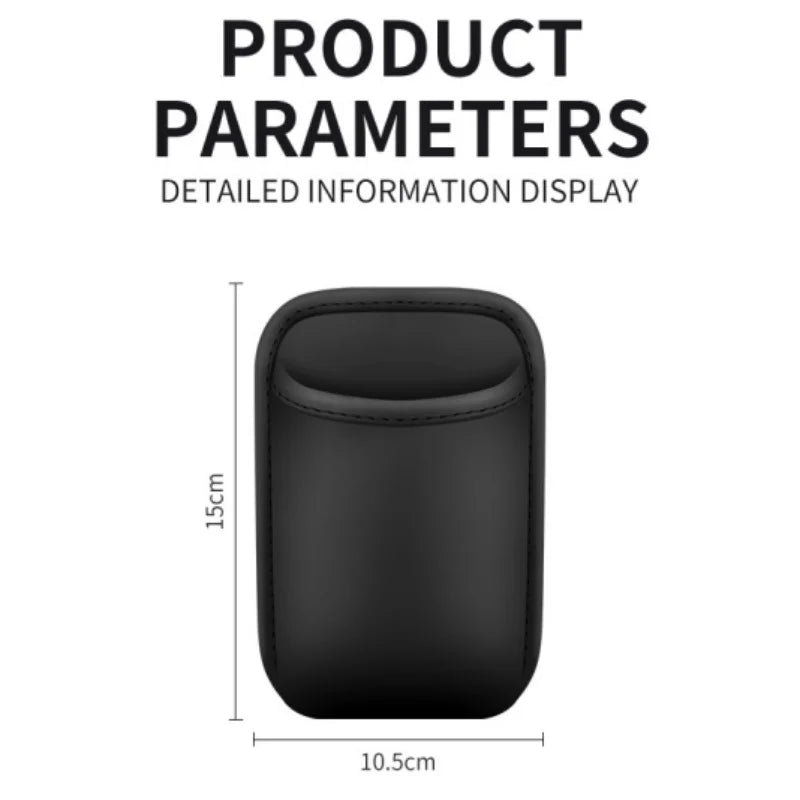 For Ford Mondeo Focus Explorer Escape Kuga Everest Bronco F-150 Ranger Transit Car Door Leather Cup Storage Box