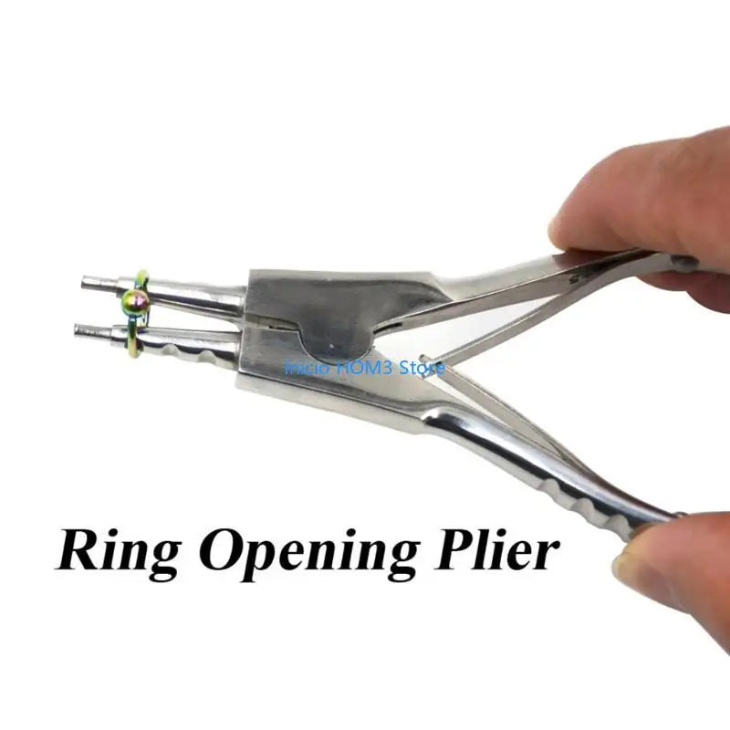 A5YD Stainless Steel Piercing Plier Professional Rings Opening Tool Closing Plier