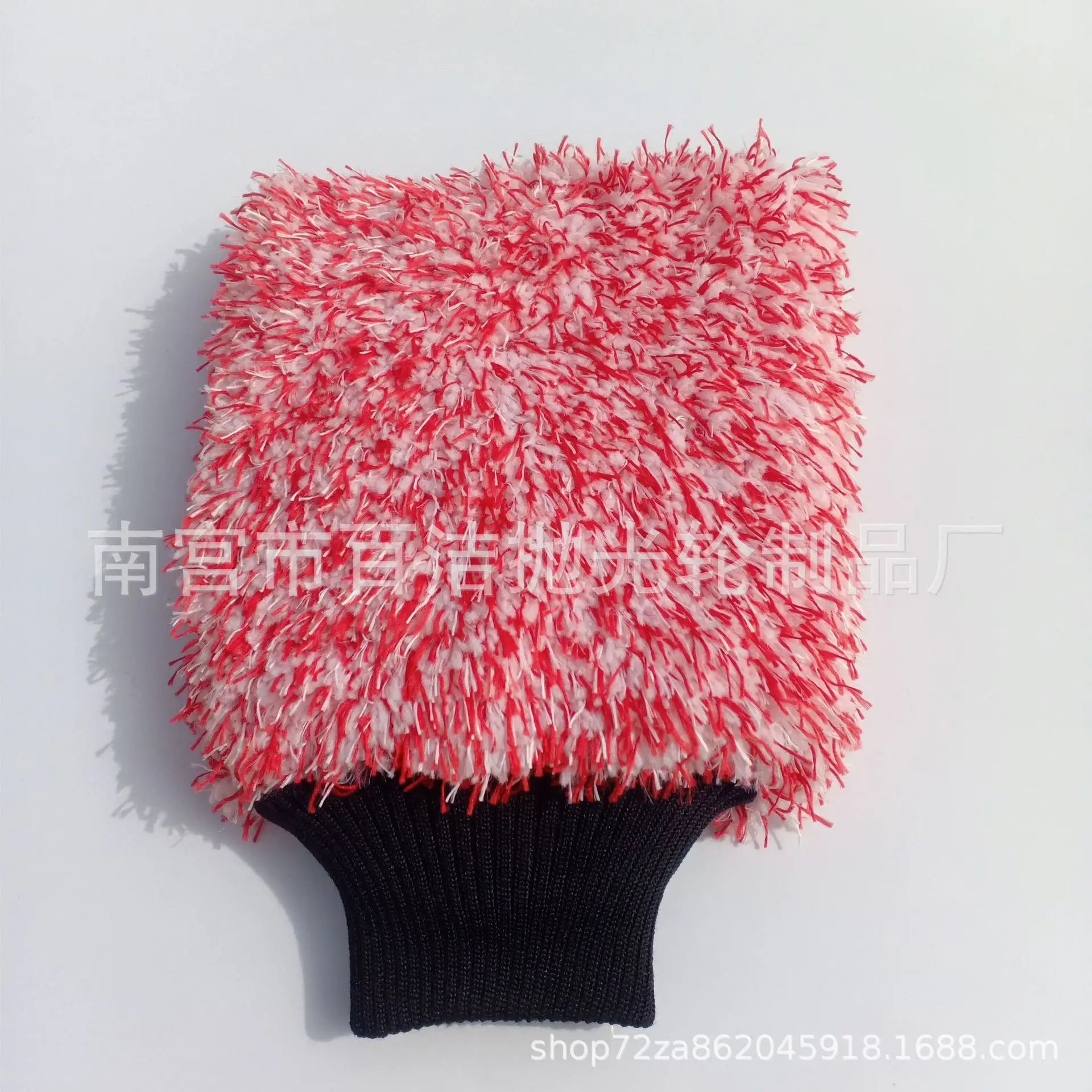 Car Cleaning Glove Soft Microfiber Thicken Plush Car Cleaning Tools Auto Detail Cleaning Mitt Double-faced Glove Car Accessories