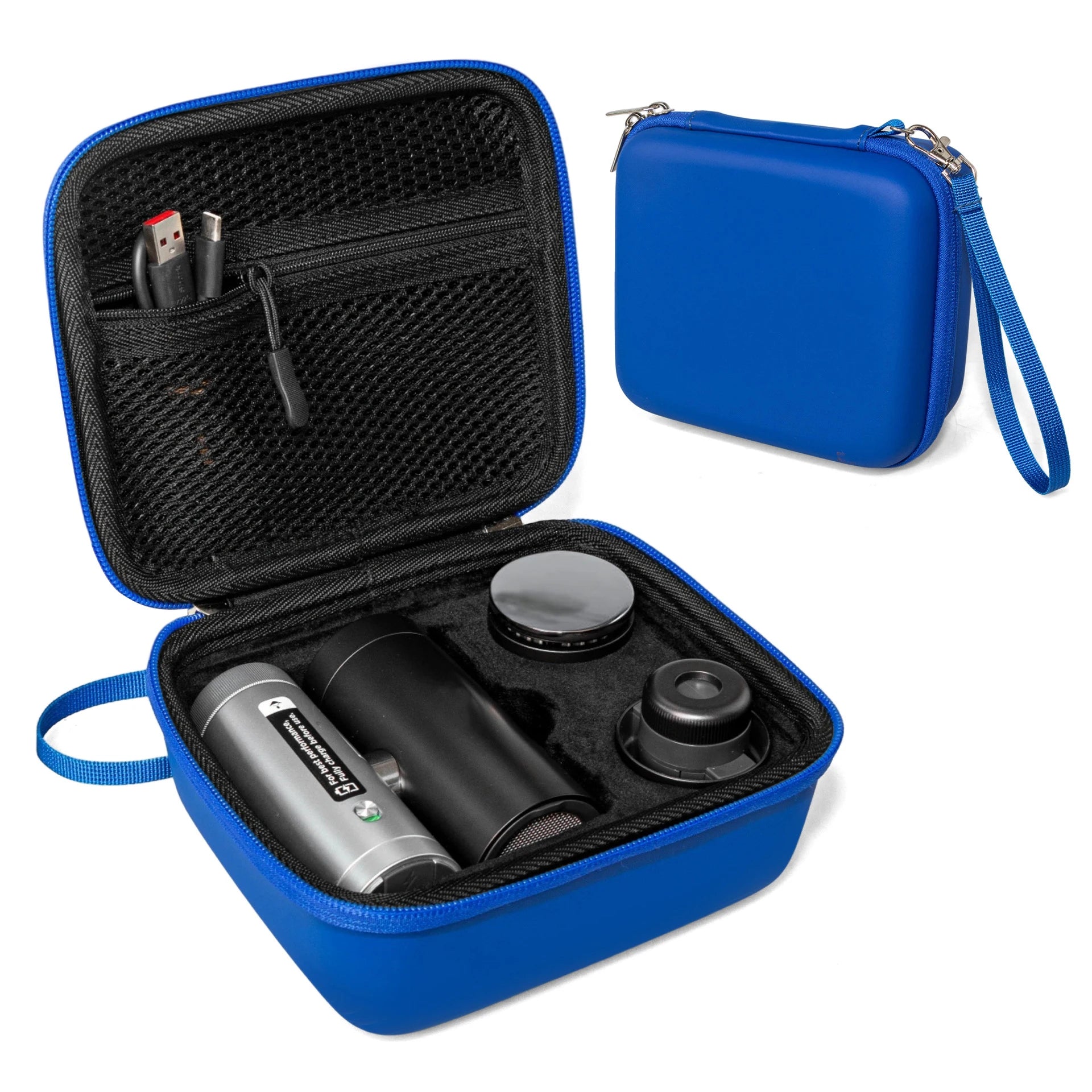 For Shark ChillPill Hard EVA Carrying Case Waterproof Shockproof Portable Travel Storage Bag with Hand Strap 4 Colors