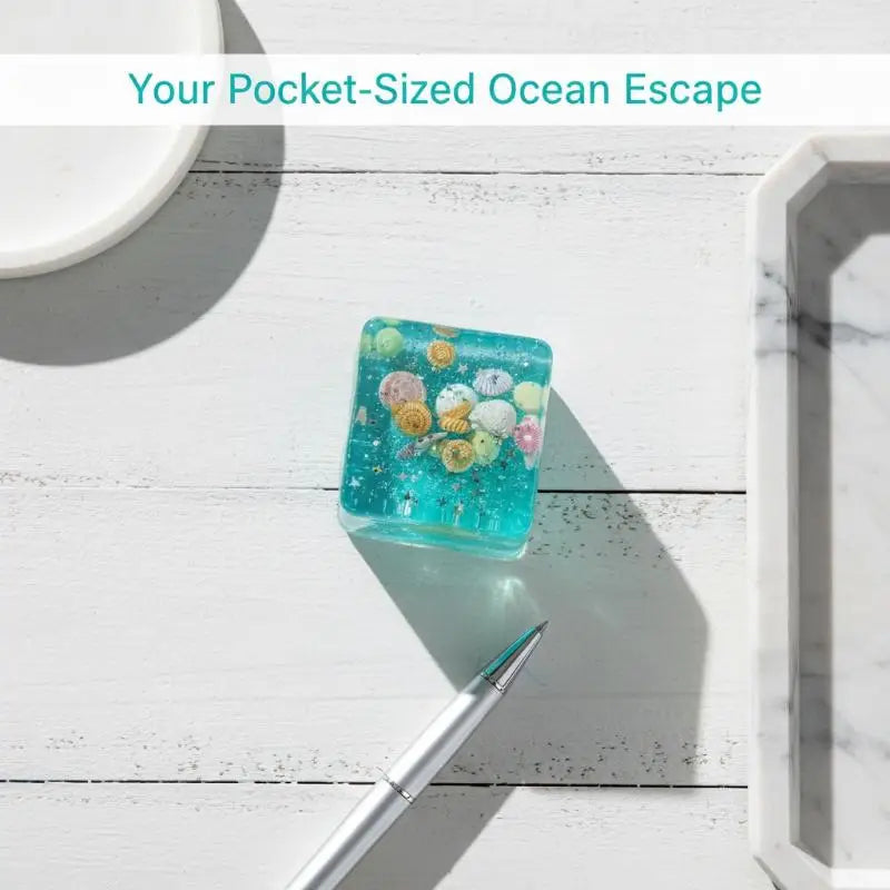 Kawaii Ocean Theme Slow Rebound Toy  Shaped Stress Relief Squeeze Toy Creative Kids And Adults Squeeze Relax Gifts