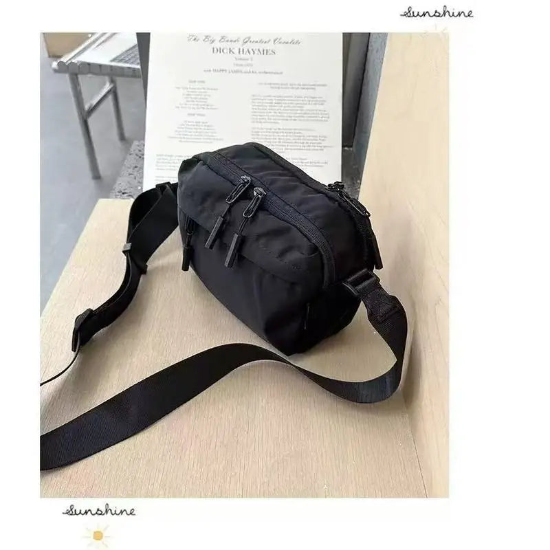 Unisex Commuting Simple Casual Sports Shoulder Bag Nylon Fabric Large Capacity Crossbody Bag