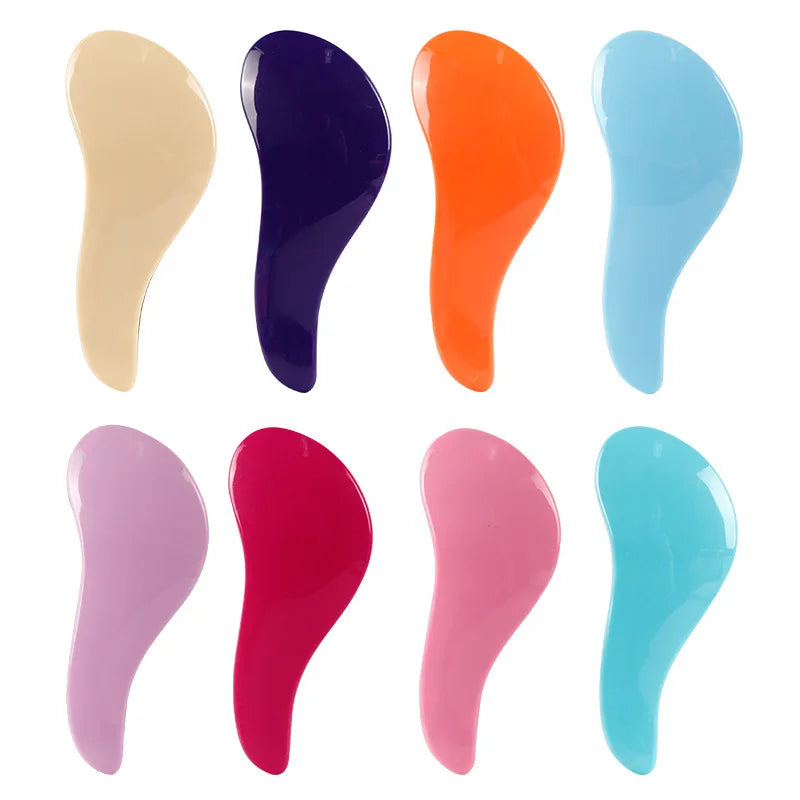 Magic Hairbrush Anti-Tangling Curly Hair Comb Scalp Massage Anti-static Grooming Smooth Soft Brush Wig Salon Hair Styling Tools