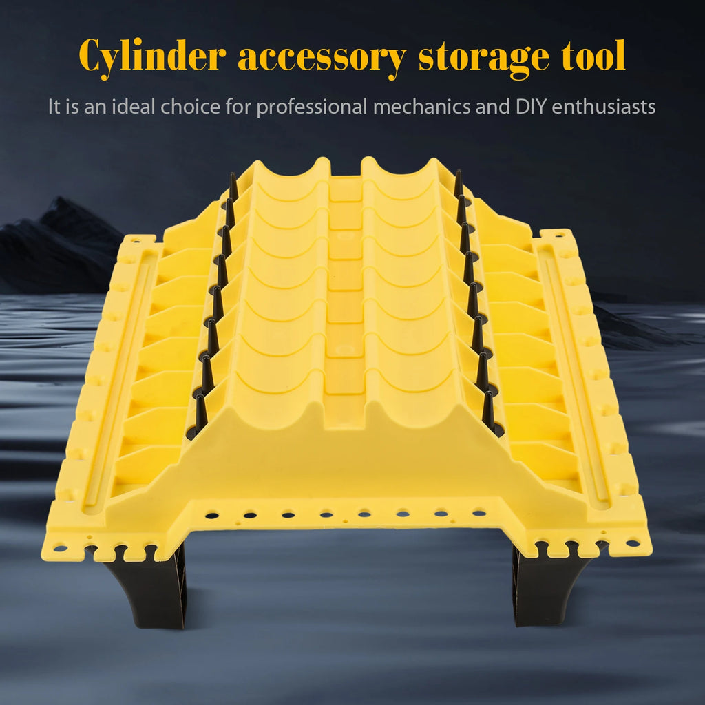Engine Cylinder Head Tray Organiser Multifunctional Automobile Engine Parts Placement Tool for Store Car Cylinder Head Parts