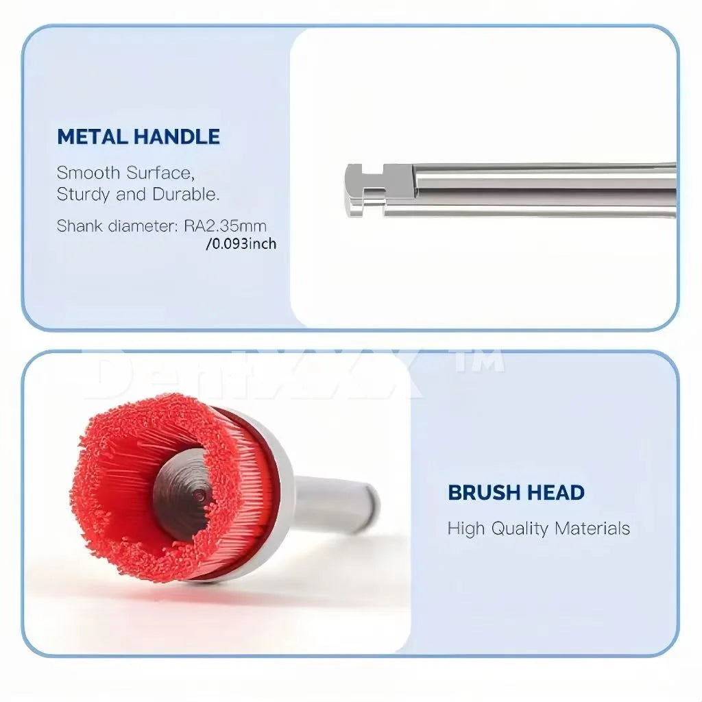 Bowl Nylon Polishing Heads, Fits Perfectly, Disposable Hygienic，Polishing and Cleaning