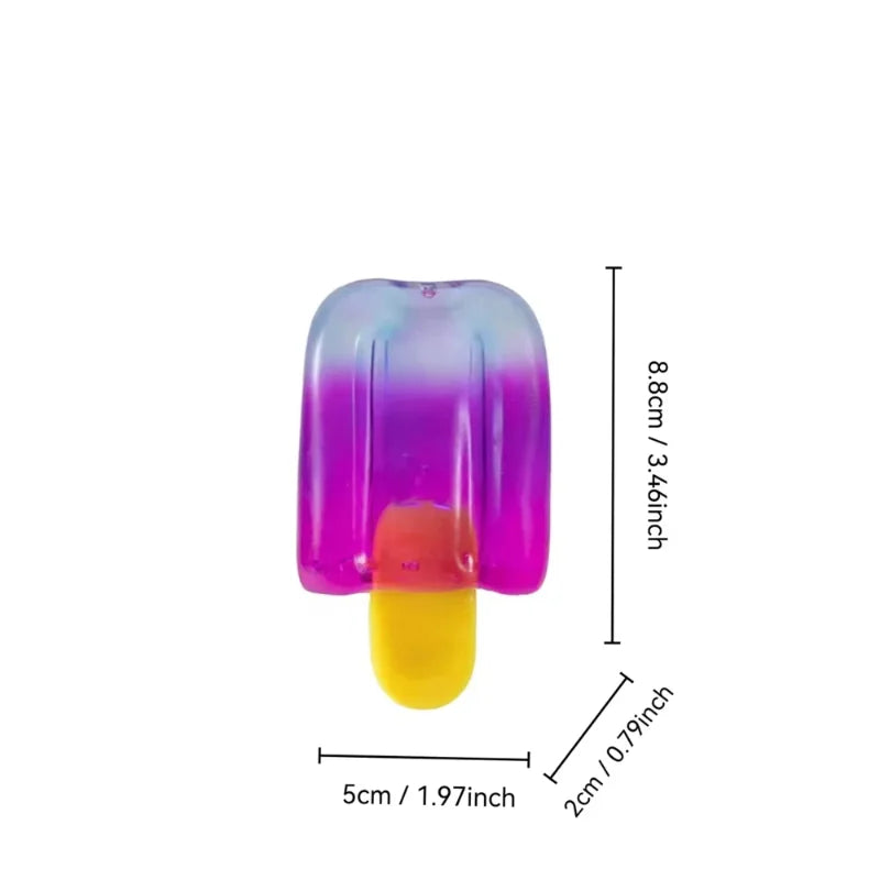 NeeDoh Sensory Stress Reliever Ice Cream Squishy Slow Rebound Stress Ball Anti-Anxiety Squeeze Objec Sensory Toys Birthday Gifts